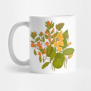 Vintage Floral digital still life Mug